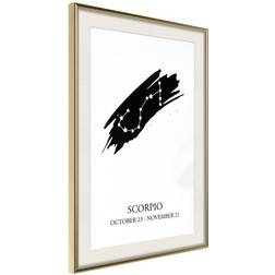 Arkiio Affisch Zodiac Signs: Scorpio [Poster] 20x30 Poster